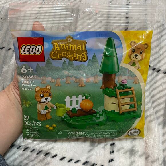 LEGO Animal Crossing Maple’s Pumpkin Garden Poly Bag - #30662 - Picture 1 of 5